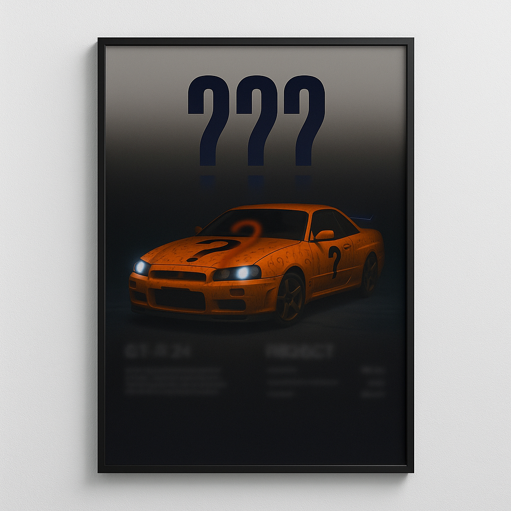 Mystery Car Poster