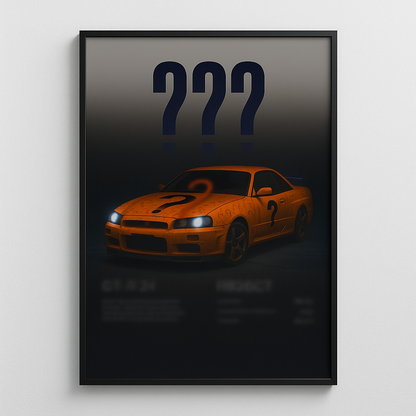 Mystery Car Poster