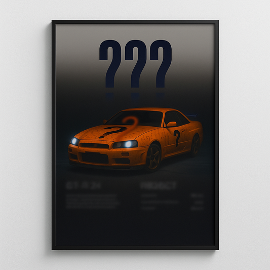 Mystery Car Poster