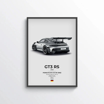 Porsche 911 GT3 RS Poster